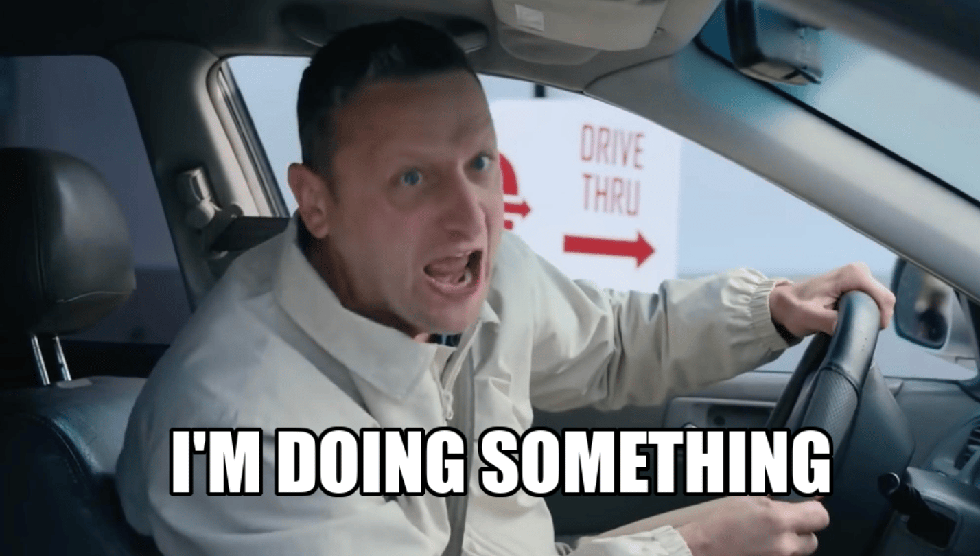 I'm doing something!