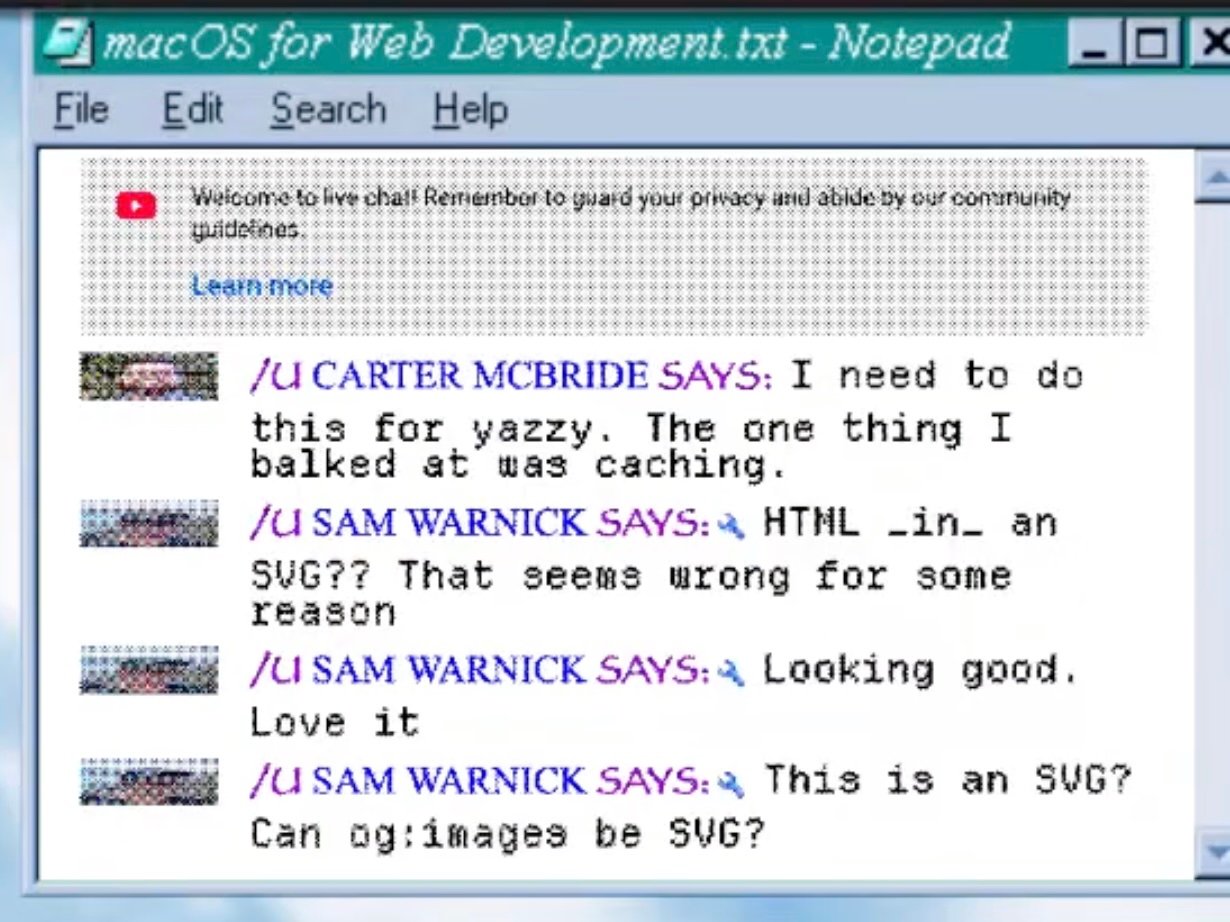Sam pointing out that og:images cannot be SVG