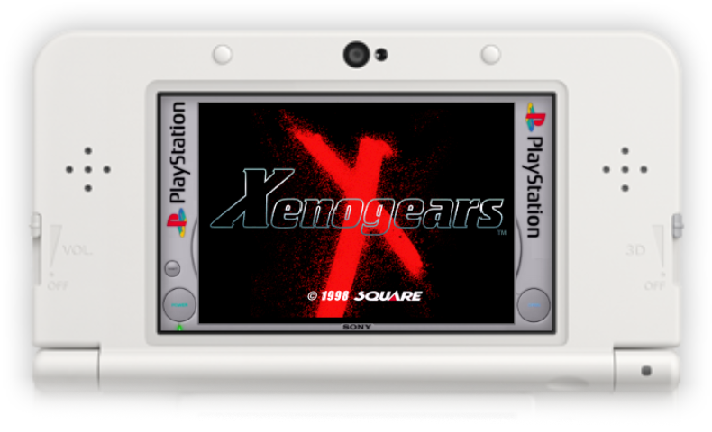 xenogears running on a 3ds