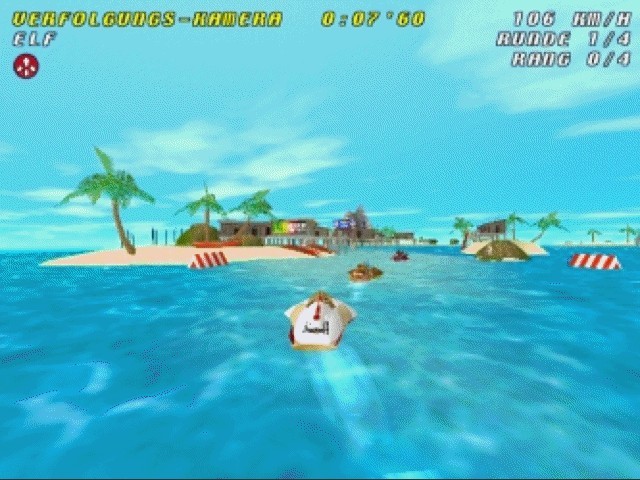 a screenshot of WaterRace for Mac OS